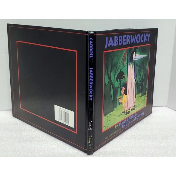 Jabberwocky Lewis Carroll 1992 Disney Press 1st Ed Illustrated HC Book - Picture 11 of 15